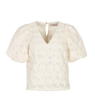 Freebird Boa Top Off White