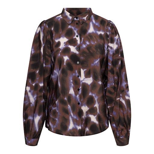 &Co Avin Blouse Purple Tie Dye