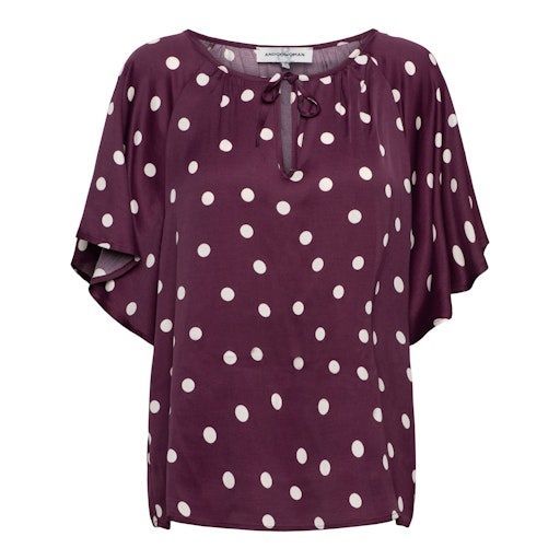 &Co TO369 Top Plum Multi