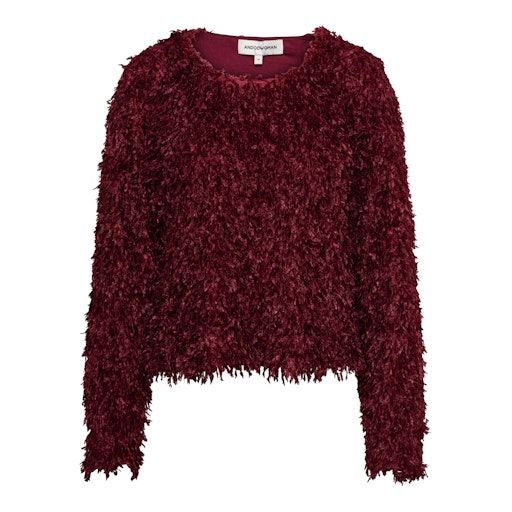 &Co Heather PU140 Wine Red