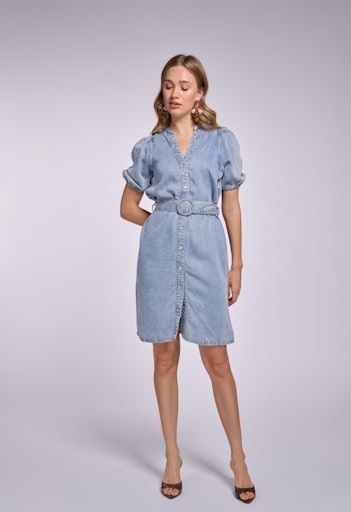 Freebird Dael Dress Pearl Blue