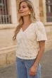Freebird Boa Top Off White