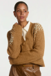 Aaiko Loric Cardigan Golden Brown