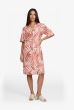 G-Maxx Alette Dress Sand Cranberry