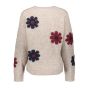 Geisha 64506-10 Pullover Sand Burgundy Navy