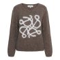 &Co Bilal PU133 pullover Chocolate