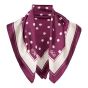 &Co AC101 Dot Sjaal Plum Multi