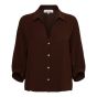 &Co BL436 Blouse Chocolate