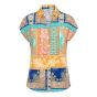 & Co Valetta BL377 Top Cobalt Multi