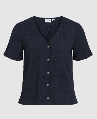 Vila Renka Shirt Navy Blazer