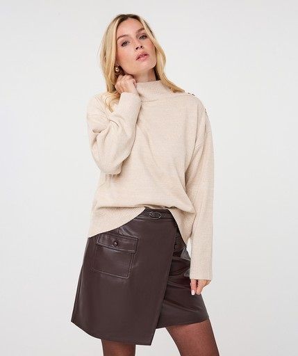 EsQualo 02513 Sweater Biscuit