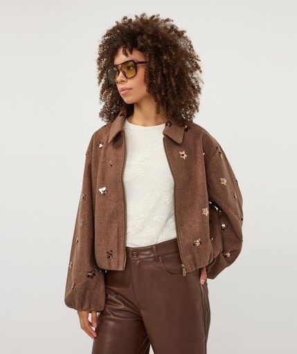 Esqualo 08700 Jacket Coffee
