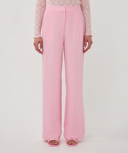 EsQualo 10048 Wide Pants Romance Rose