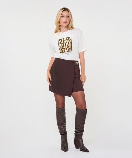 EsQualo 10503 Skort Cacao
