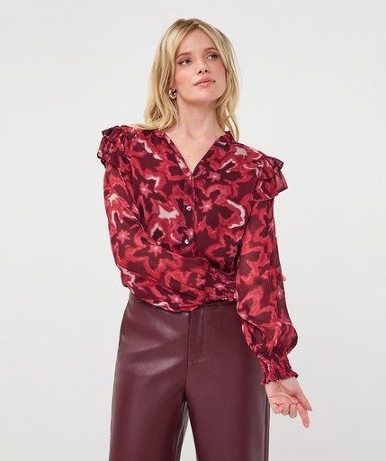 EsQualo 14511 Blouse Print