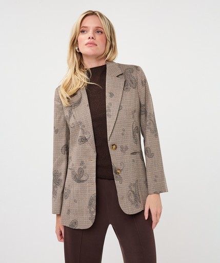 EsQualo 17507 Blazer Print
