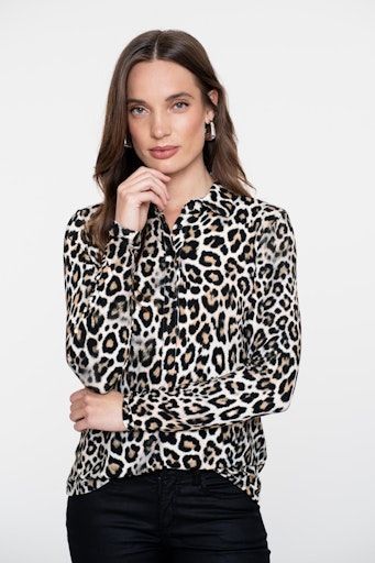 Geisha 52612-20 Blouse Black Sand