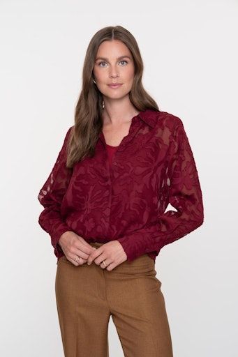 Geisha 53832-26 Blouse Port