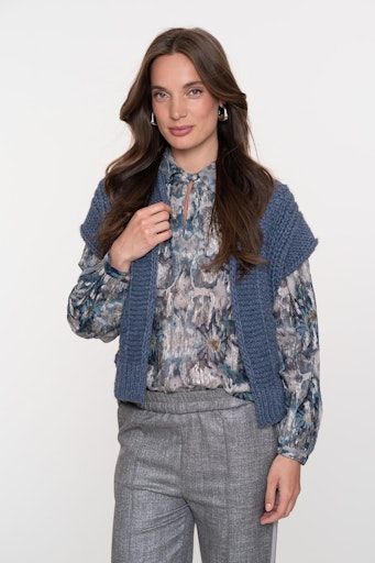 Geisha 54877-70 Gilet Blue