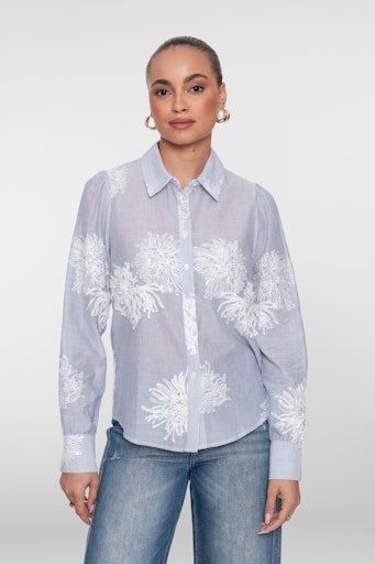 Geisha 63143-41 Blouse Embroidered