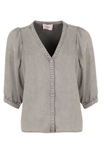 Freebird Basha Blouse Tencel Gre