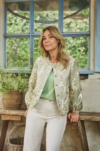 G-Maxx Dalia Jacket 26VZG34 Moss Sand