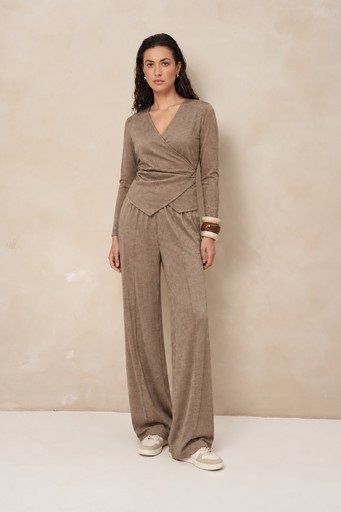 Lofty Manner Inna Pants Taupe