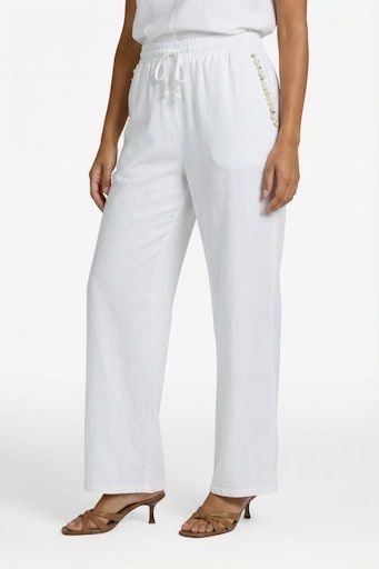 G-Maxx Noora Pants Off White