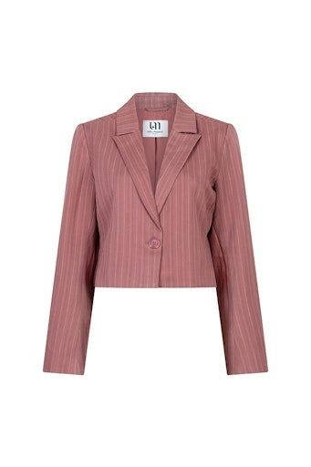 Lofty Manner Norelle Blazer Mauve Pink