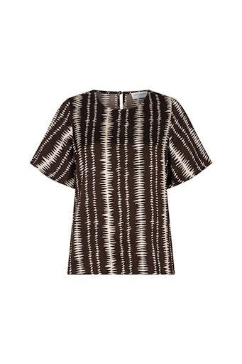 Lofty Manner Sami Blouse Brown Stripe